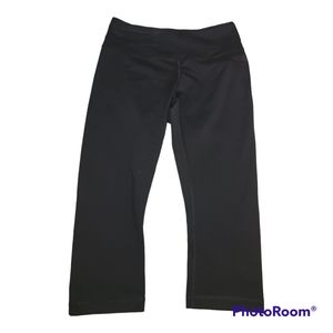 Womens NORTH FACE Black Capri Leggings Medium Like New